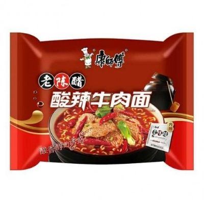 מנה חמה בטעם בקר צלוי 5 יח' 烤牛肉方便面5