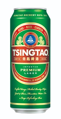ארגז בירה סינית Tsingtao - 24 פחיות 500 מ"ל 青岛啤酒-24罐
